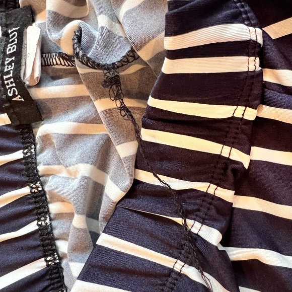 ✿ Ashley Blue — striped shorts — S - Picture 4 of 5